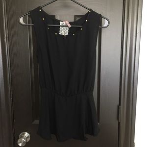 Silky open back tank